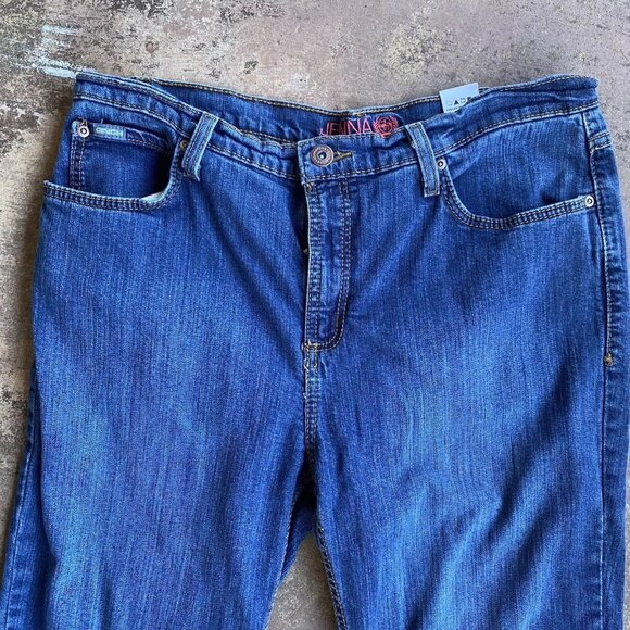 Cinch Jenna Jeans Womens 33/15L (36/32) Blue Denim Slim Western Cowboy Outdoor - Picture 7 of 12